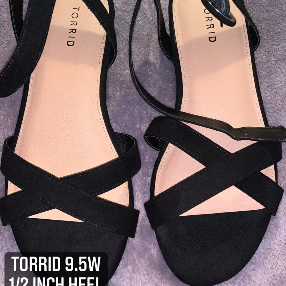 Torrid suede sandal